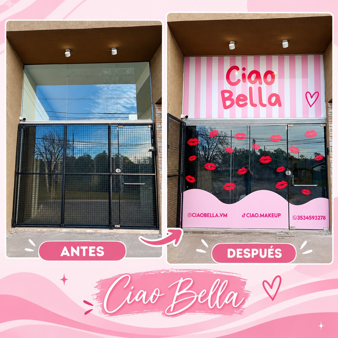 Trabajo realizado para Ciao Bella